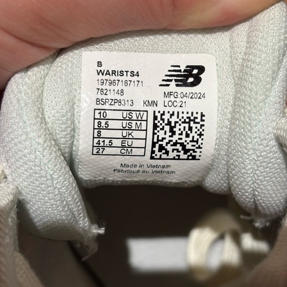 NEW BALANCE Fresh Foam Arishi v4 Tiralux Running Shoe Sneaker White Women’s 10 - Picture 6 of 10
